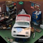 modellautos diorama TR3A Corner 21L