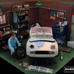 modellautos diorama TR3A Corner 26L